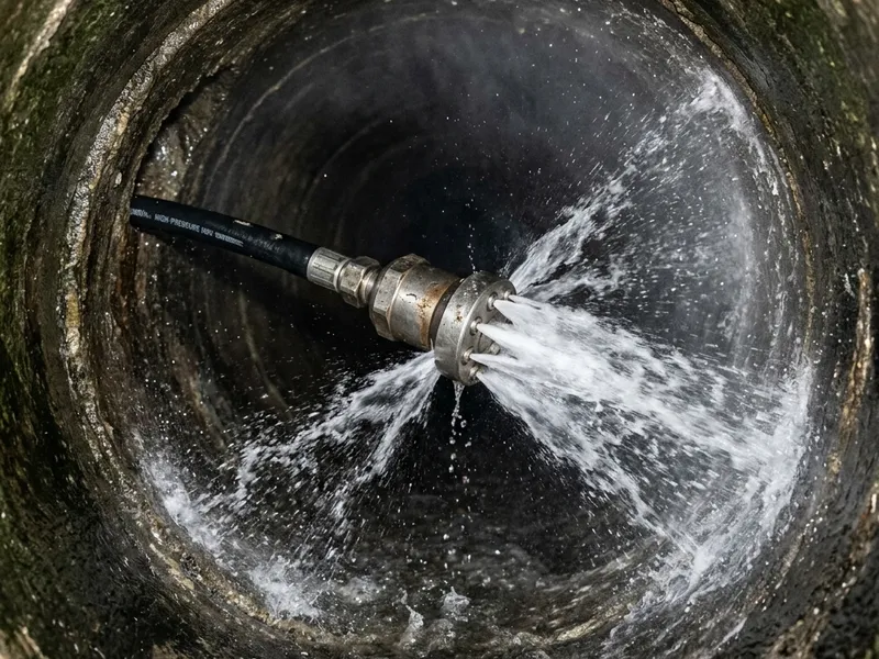 Professional drain cleaning in Delaware — hydro jetting and sewer line service by certified experts.